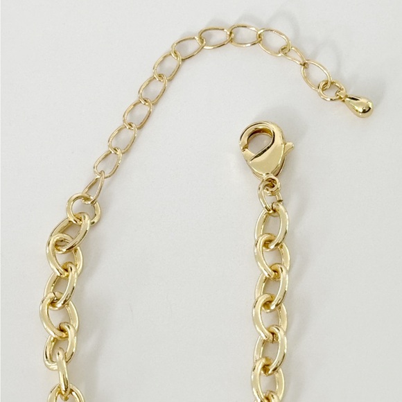 Shield Crystal Necklace - Picture 2 of 5